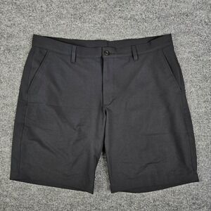 Under Armour Drive Golf Shorts Men's 40 Flat Front 10" Lightweight Stretch Black
